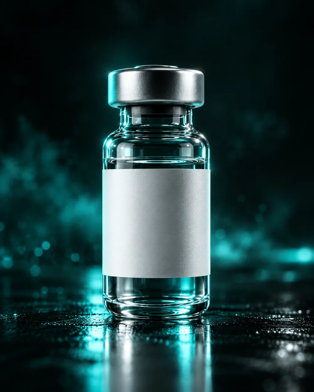 Research-grade peptide vial